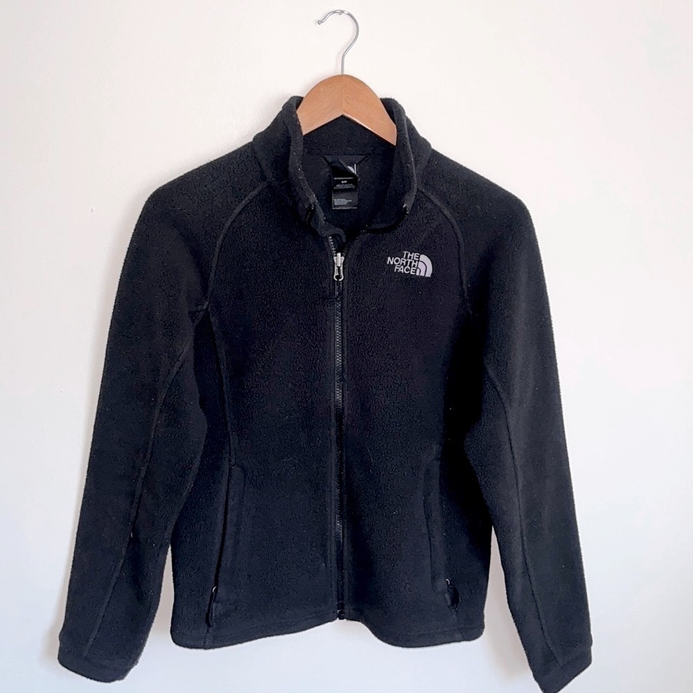 The North Face Black Winter Zip Up Jacket